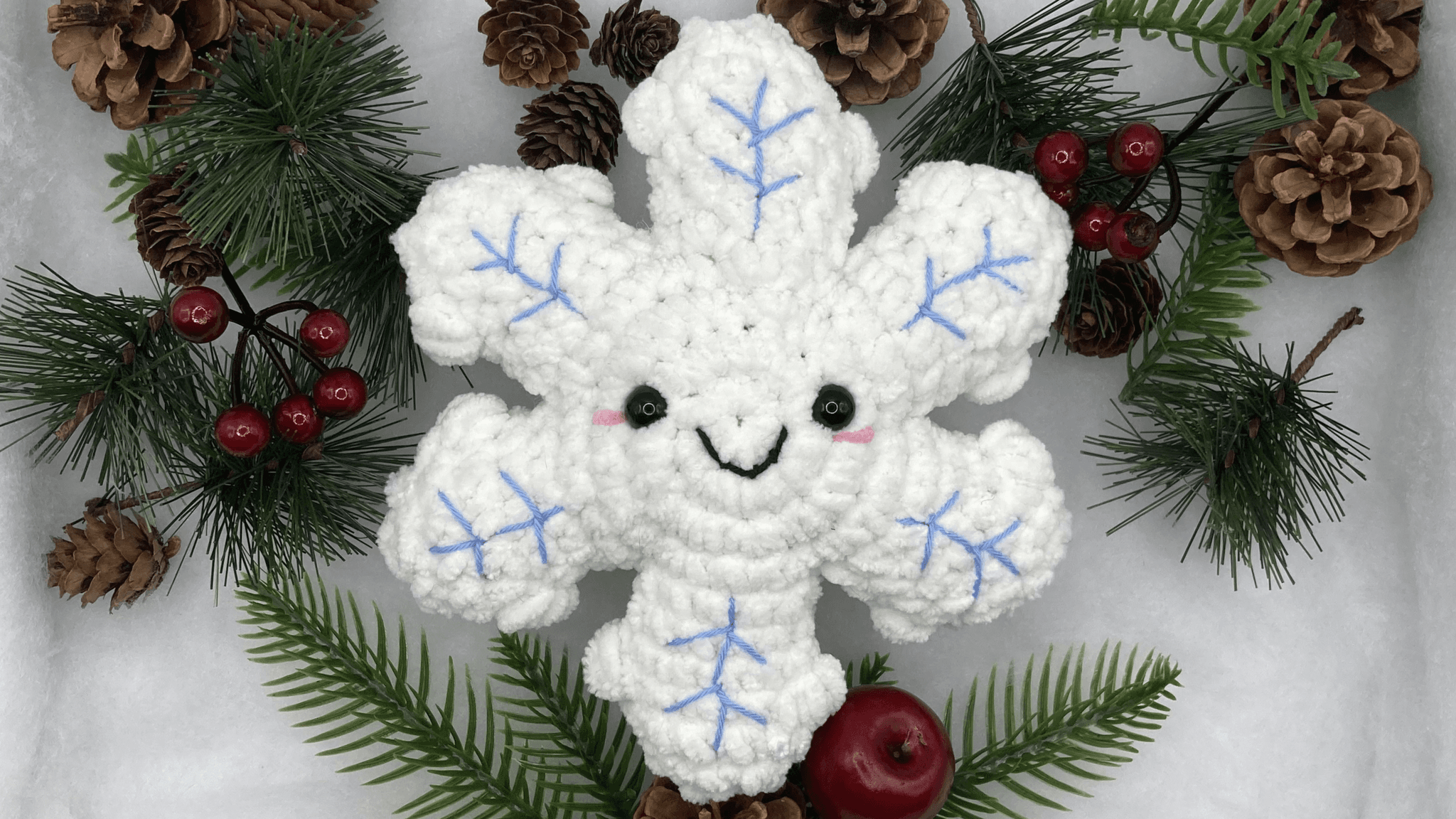 **Noël ** Le flocon de neige Fluffy
